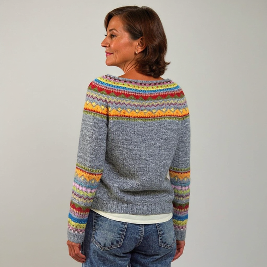 Fair Isle Knit Sweater