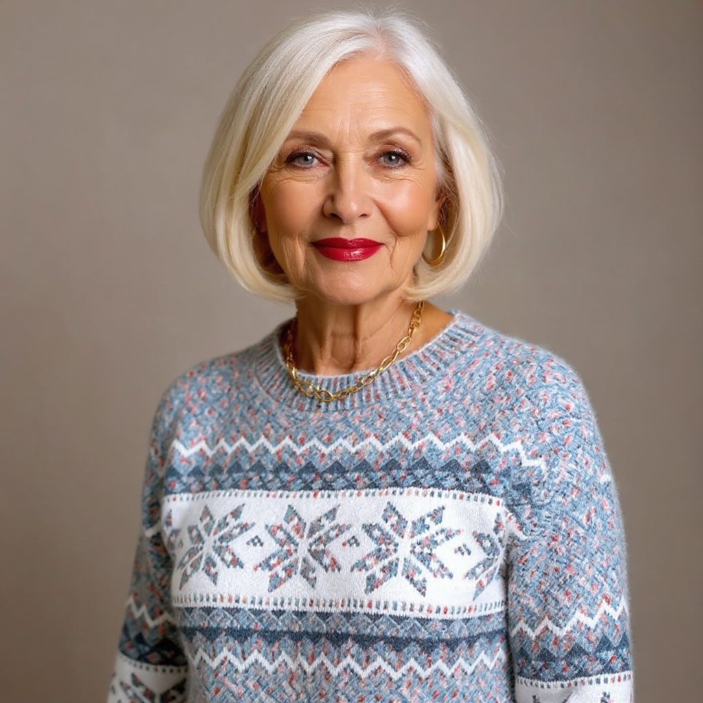 Snowflake Icelandic Sweater