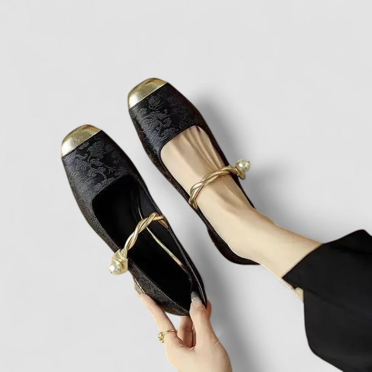 Supportive Mary Jane Flats