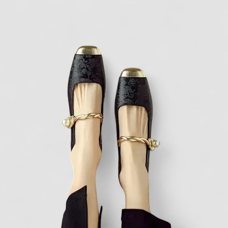 Supportive Mary Jane Flats