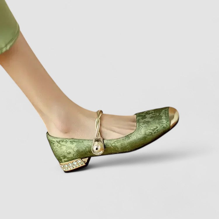 Supportive Mary Jane Flats