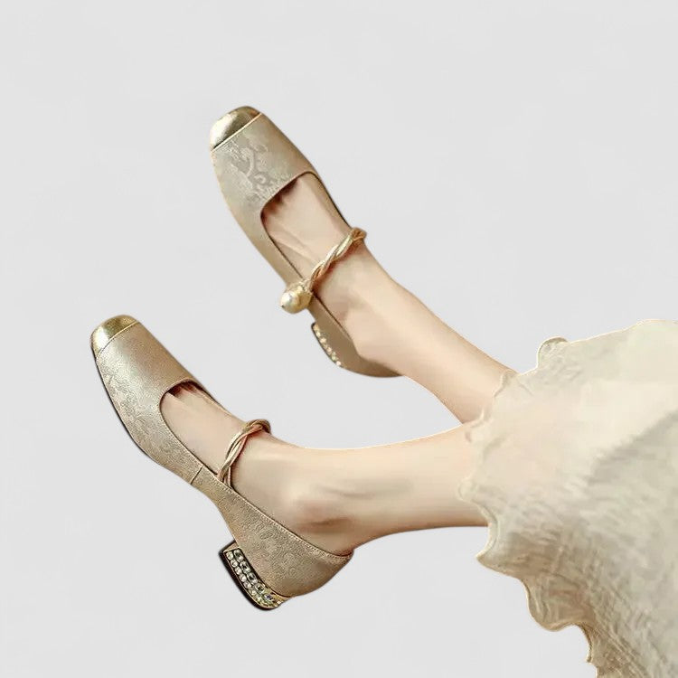 Supportive Mary Jane Flats