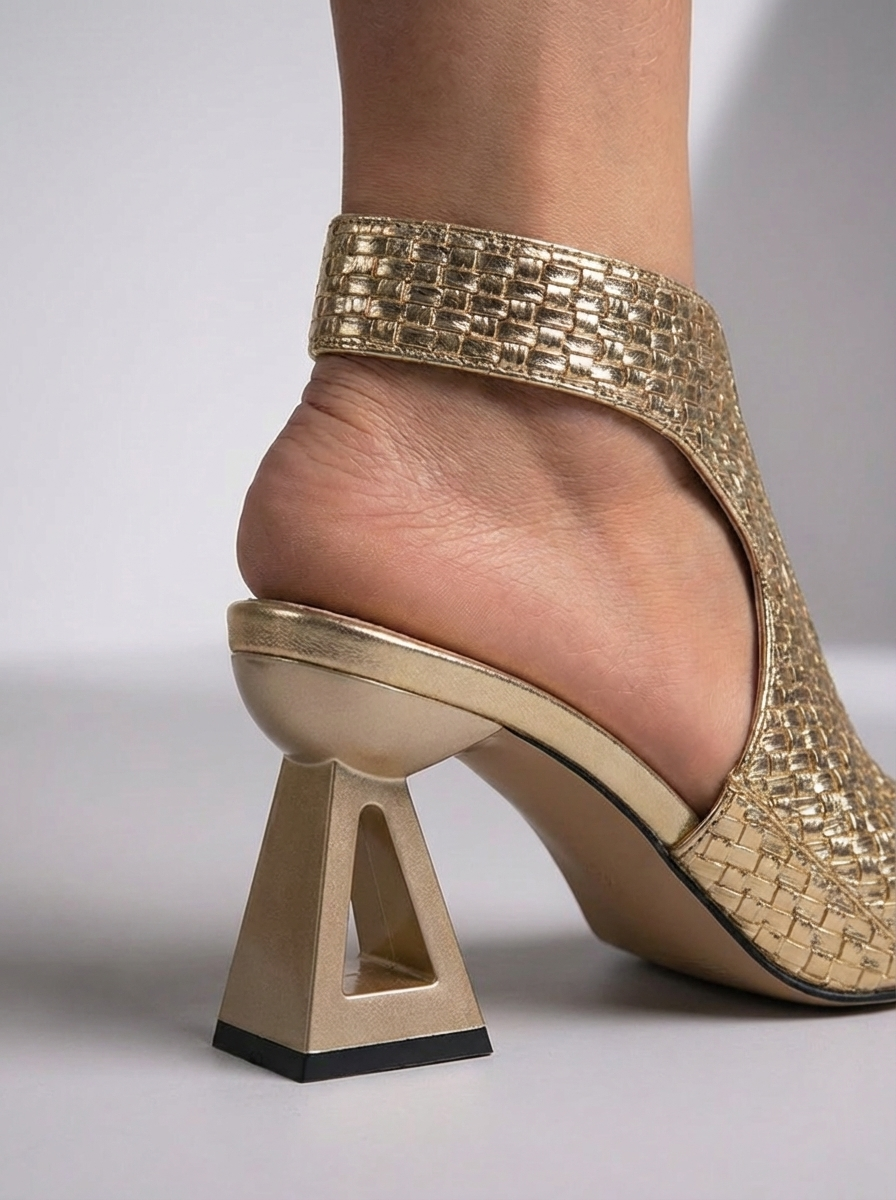 Cushioned Slingback Heels
