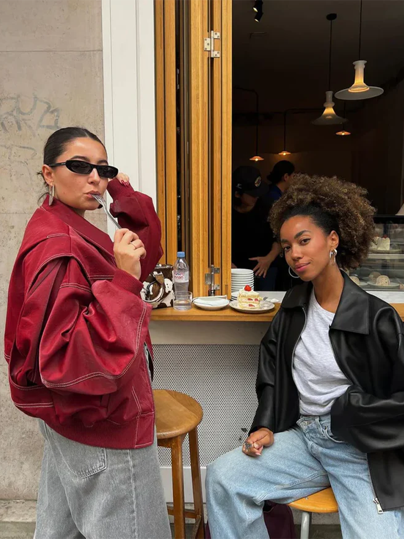 OVERSIZED COLORBLOCK WINDBREAKER JACKET