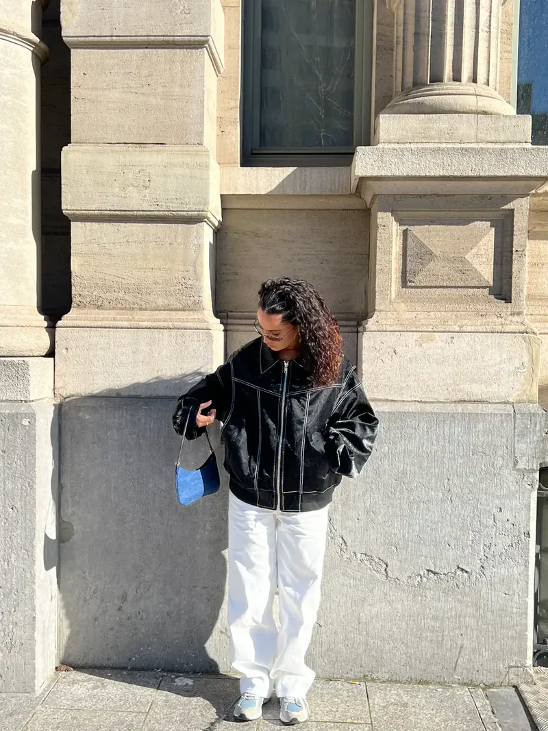 OVERSIZED COLORBLOCK WINDBREAKER JACKET