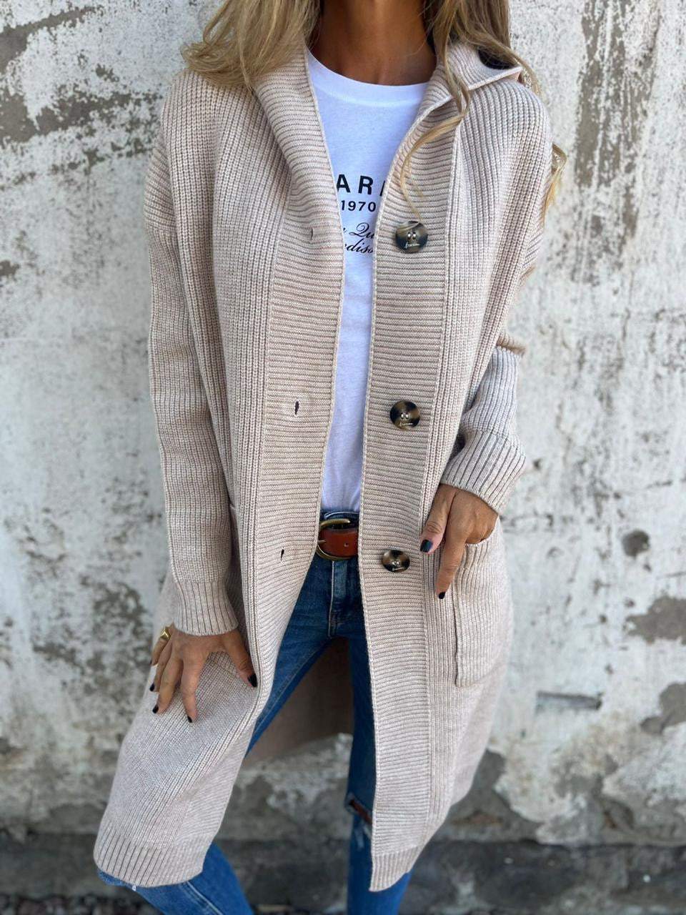 Long Knitted Cardigan