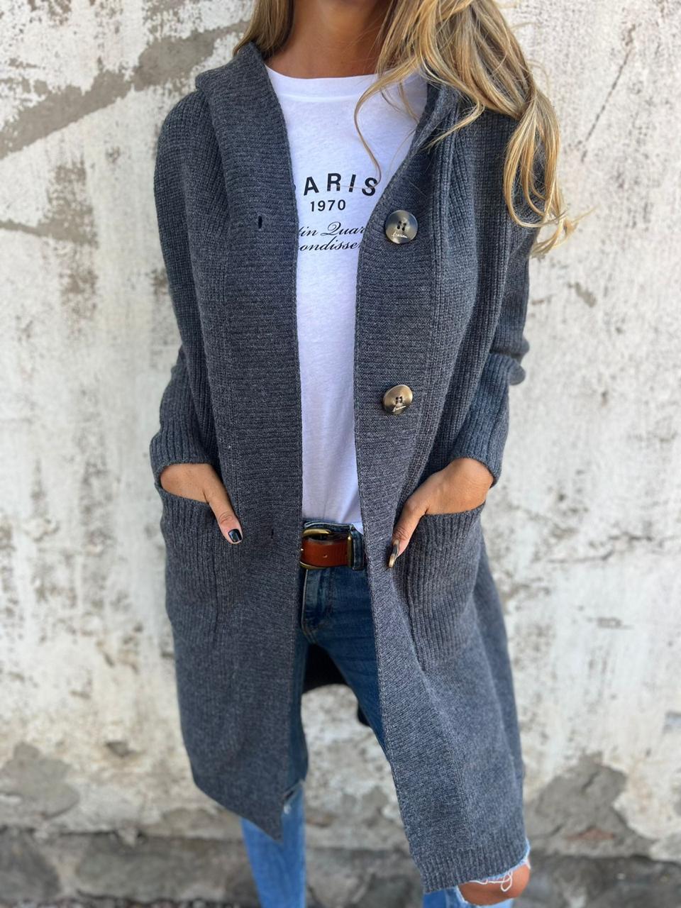 Long Knitted Cardigan