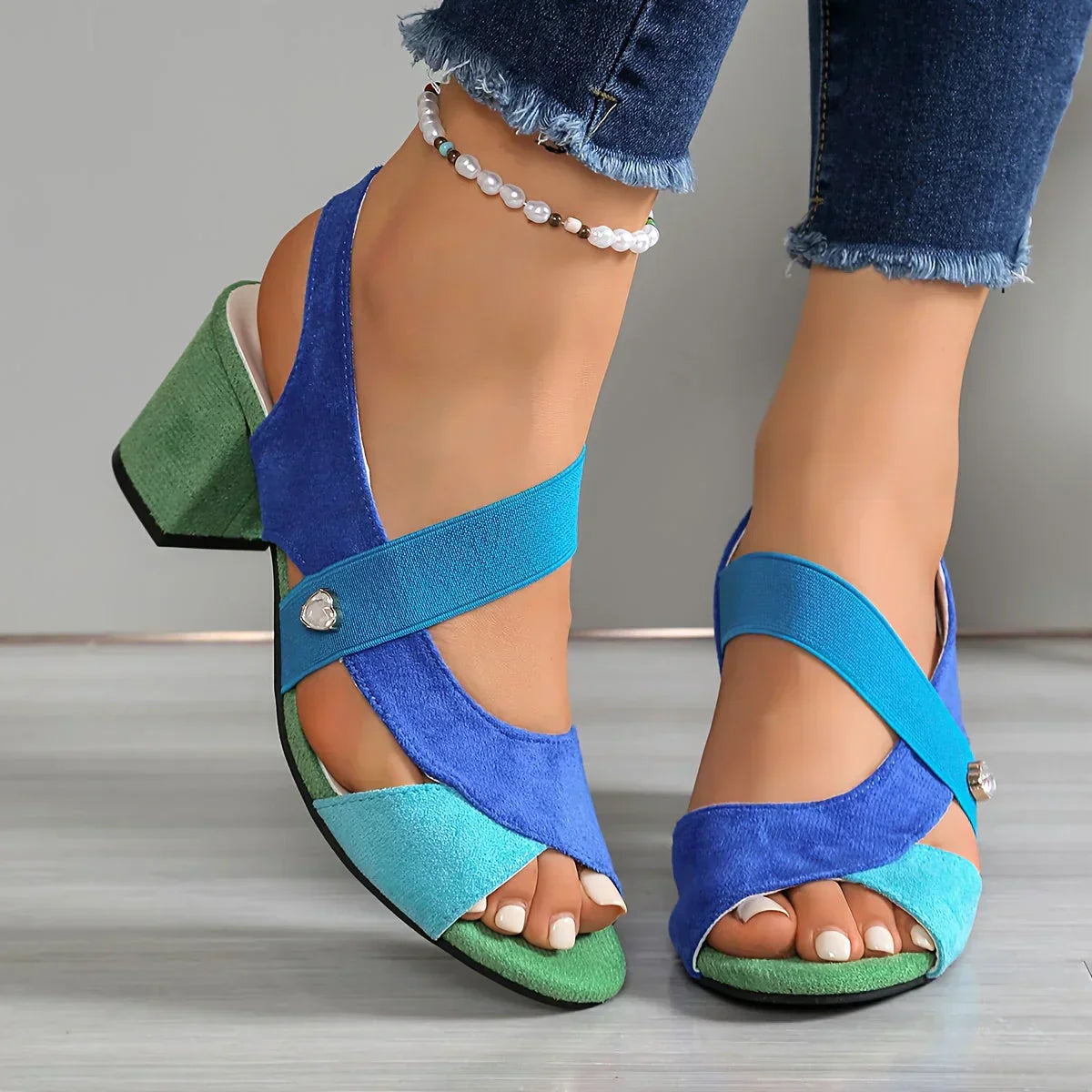 Soft-Step Block Heels