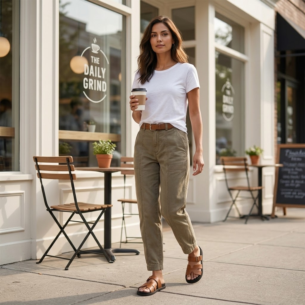 Tailored Utility Pants for Work and Weekend
