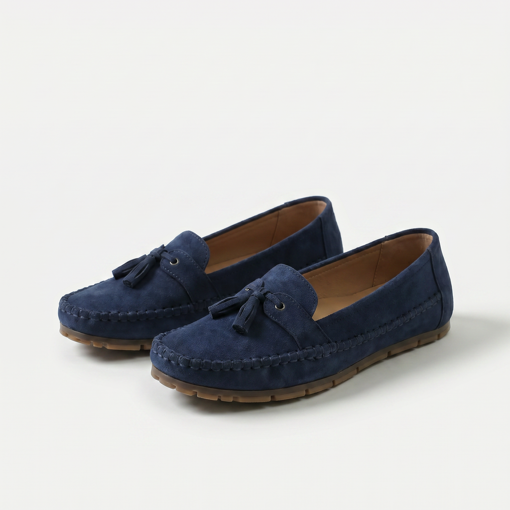 Cushioned Tassel Loafers