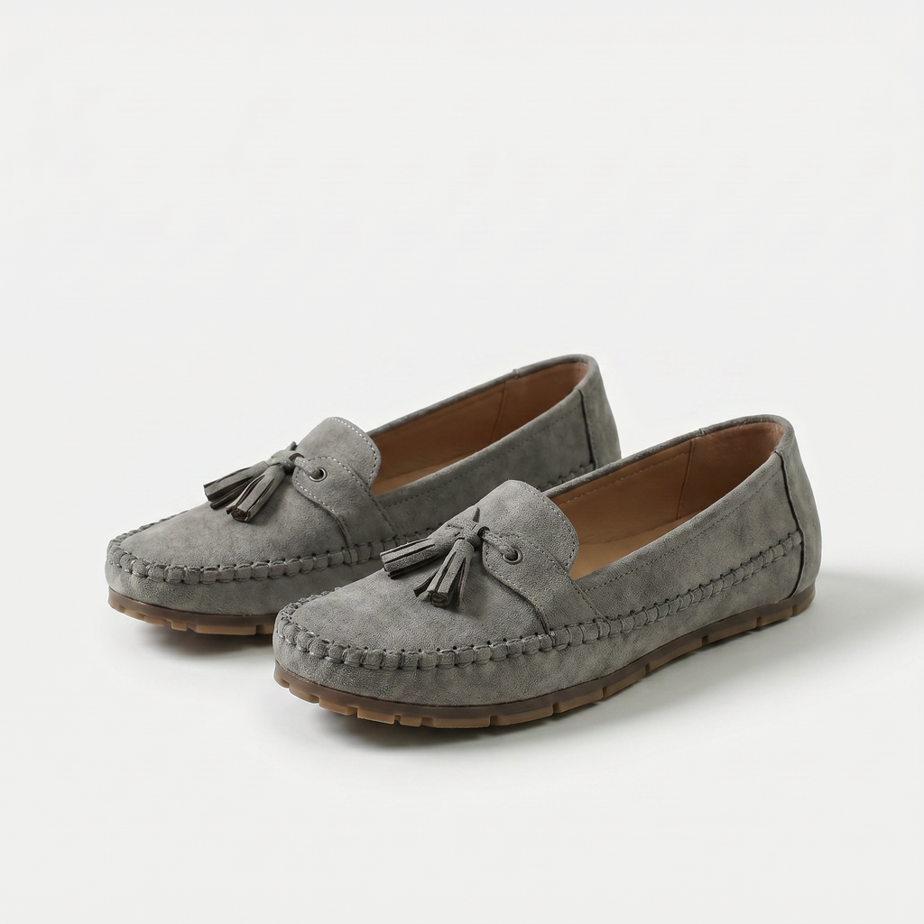 Cushioned Tassel Loafers