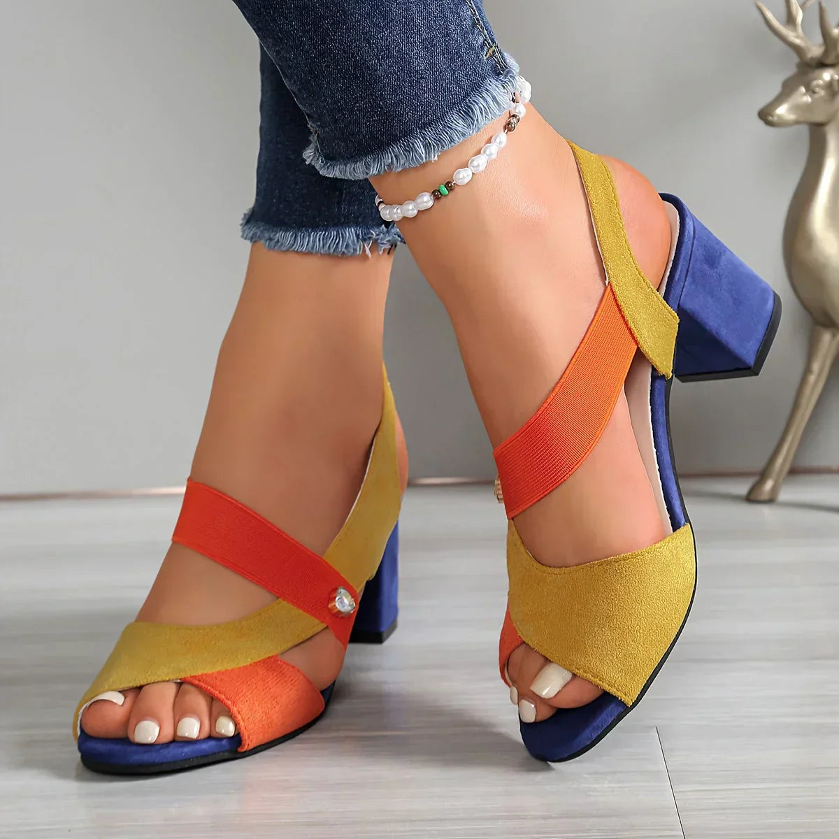 Soft-Step Block Heels