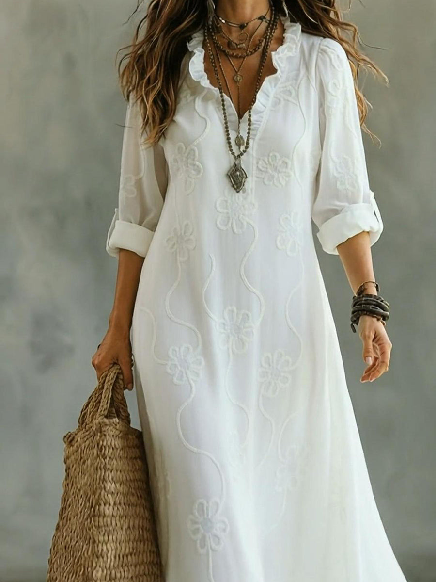 Floral Trapeze Dress