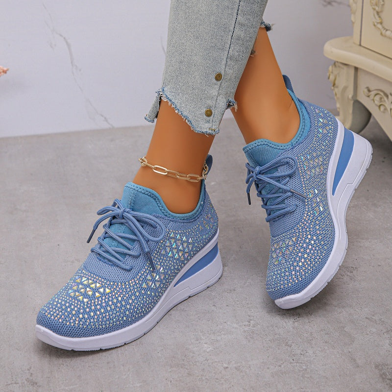 Sparkling Rhinestone Sneakers