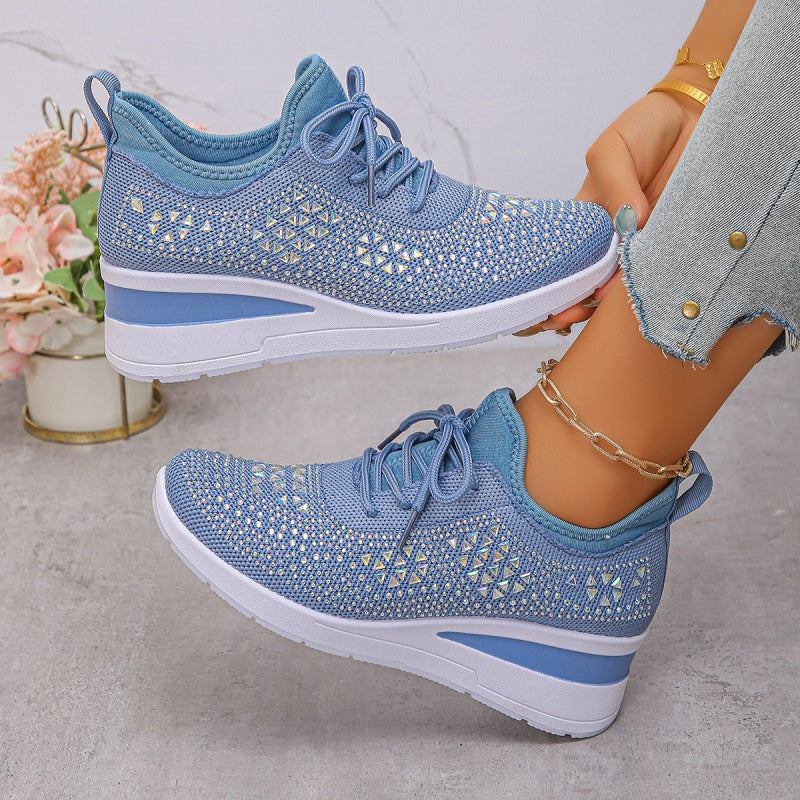 Sparkling Rhinestone Sneakers