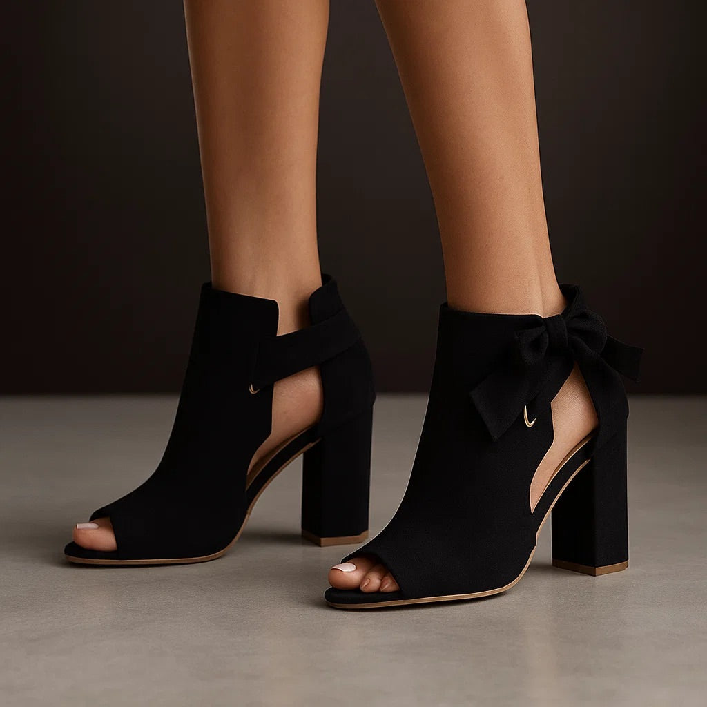 Refined Peep-Toe Heels