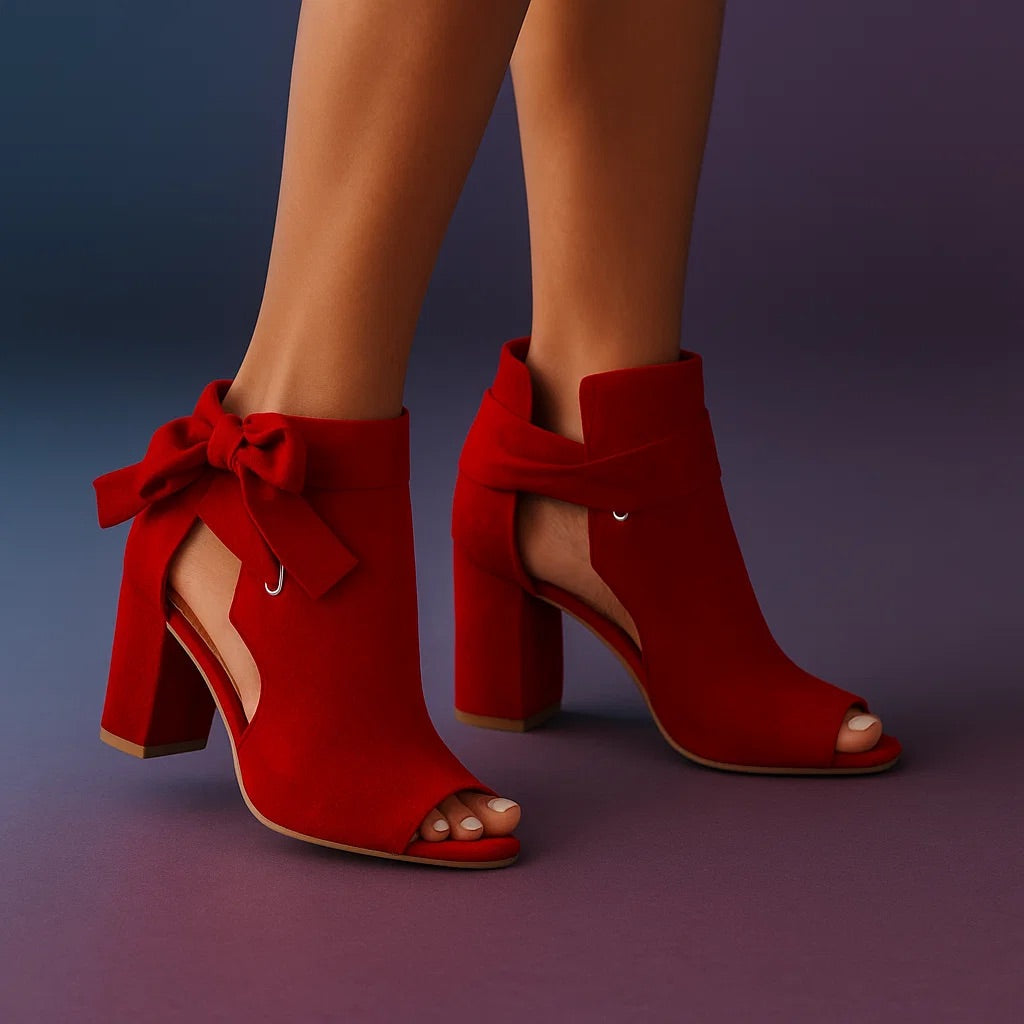 Refined Peep-Toe Heels