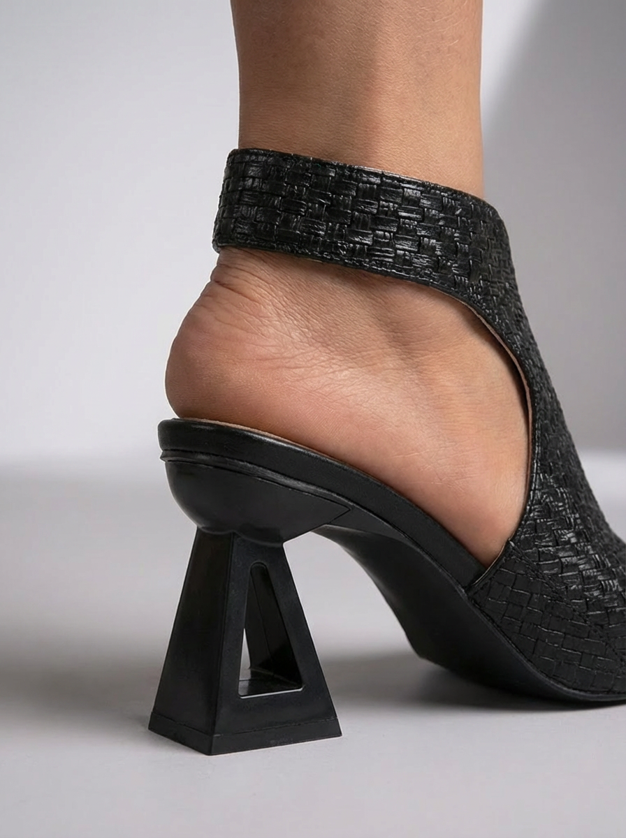 Cushioned Slingback Heels